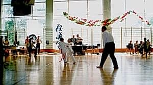 2000. Июнь. Федерация БУДОКАЙ. Турнир по Киокушинкай в НГТУ