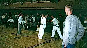 2000. Июнь. Федерация БУДОКАЙ. Турнир по Киокушинкай в НГТУ