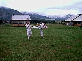 2004, Июль. Федерация БУДОКАЙ. Летний лагерь - Горный Алтай