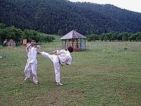 2004, Июль. Федерация БУДОКАЙ. Летний лагерь - Горный Алтай