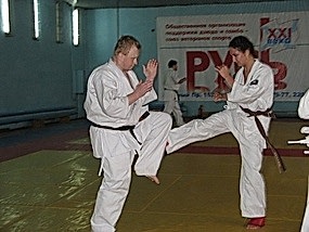 2007, Май. Федерация БУДОКАЙ. Семинар в Руси