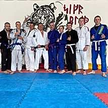 Прошла аттестация на пояса по BJJ